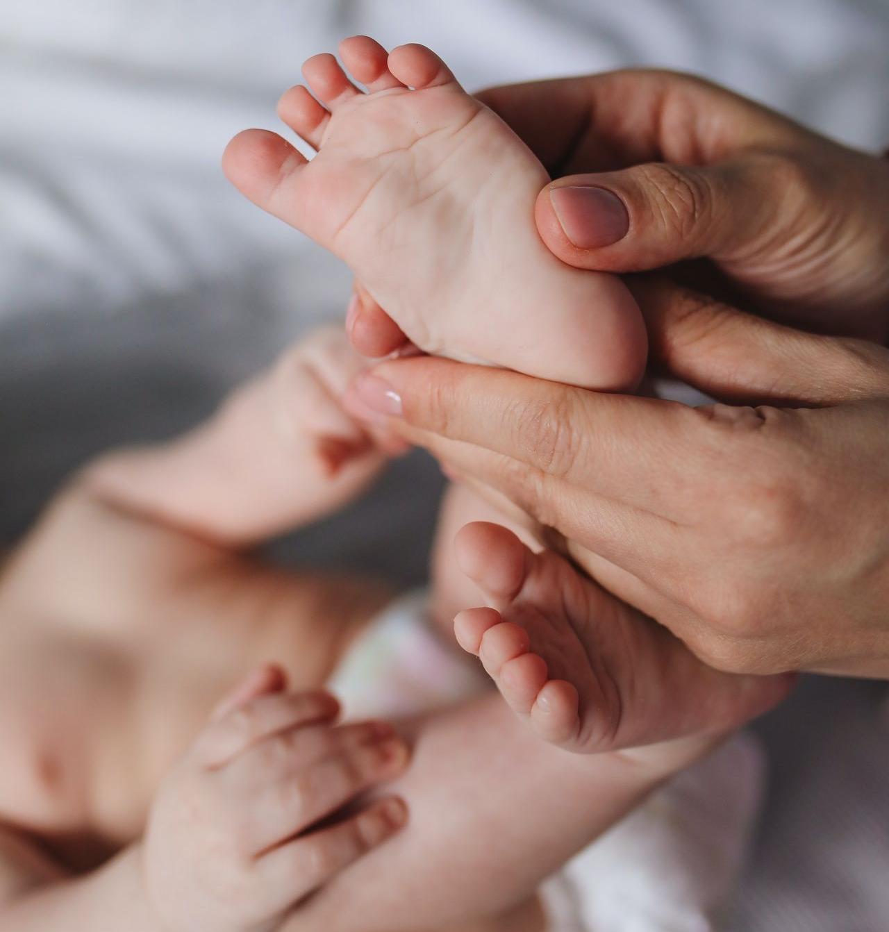 massage bébé attachement